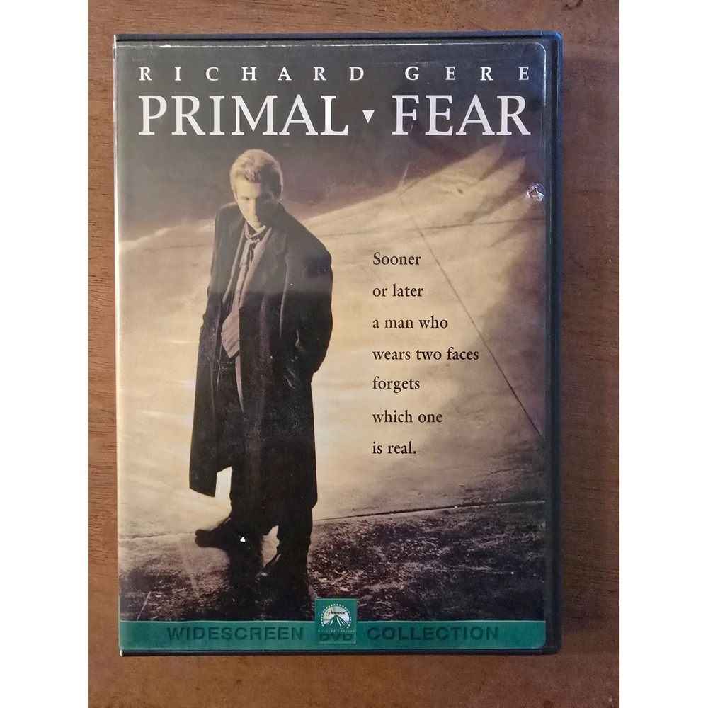 Primal Fear (DVD, 1996), Gere, Norton, Good Condition
